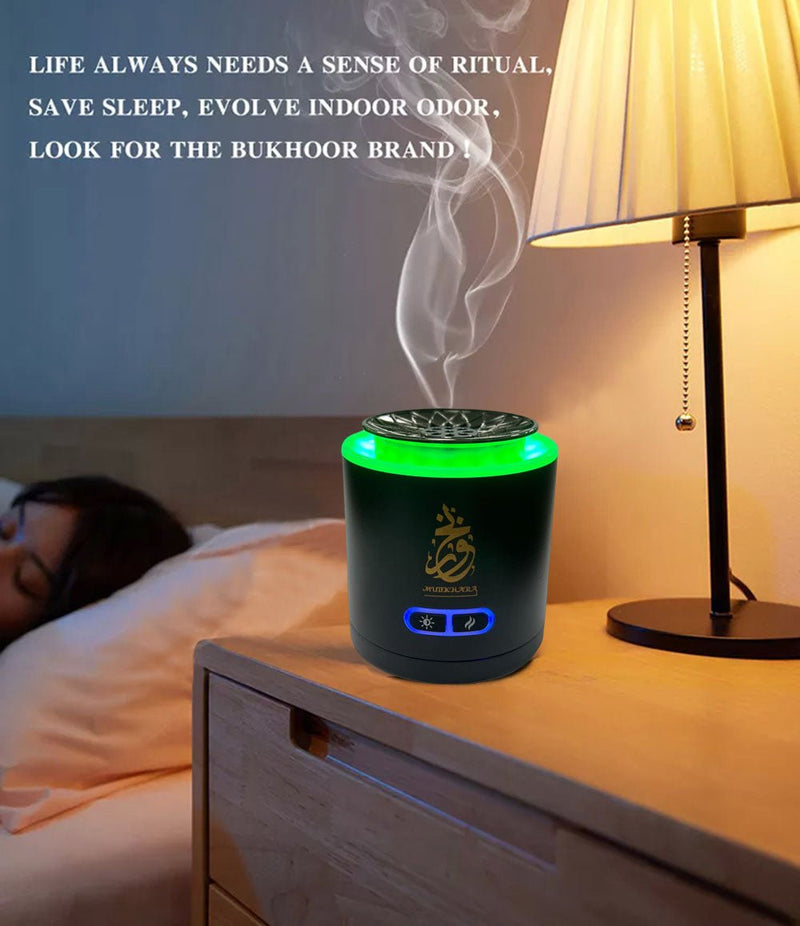 CRONY 004 Round Bukhoor electric bakhoor Luxury Incense Burner - Edragonmall.com