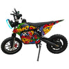 CRONY-09 Street Dance Electric Dirt Bike 350W Motor, 36V 12Ah Battery, 14 Inch Off-Road Tires, Up to 36KM/H Speed, LCD Display, LED Headlight, Bluetooth Speaker, Electric Motorcycle for Outdoor Riding, Durable Design, 1 Year Motor Warranty