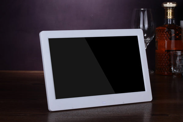 CRONY 10inch Smart digital picture photo frame function signage advertising player | White - Edragonmall.com