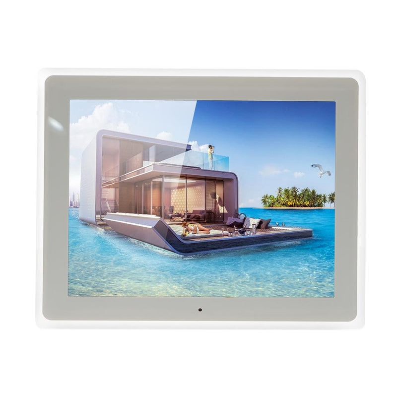 Crony 12inch Photo Frame Best Video Photo Frame, HD Digital Picture Frame Supports Music, Video &amp; Film -White - Edragonmall.com