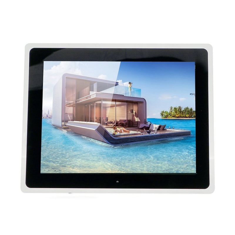 CRONY 12inch Photo Frame HD Digital Picture Frame Supports Music, Video &amp; Film | Black - Edragonmall.com