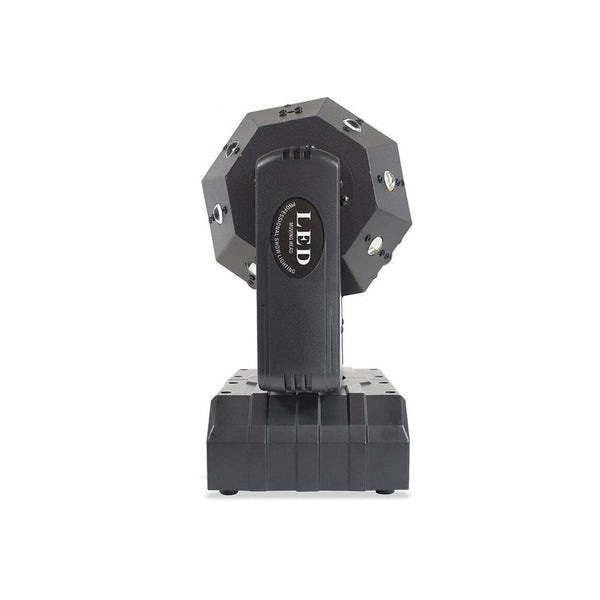 CRONY 16PCS*3W LED Moving Head Light with laser and Flash lamp Professional DJ Rotating Disco Ball Lights LED Beam Laser Strobe Moving Head - Edragonmall.com