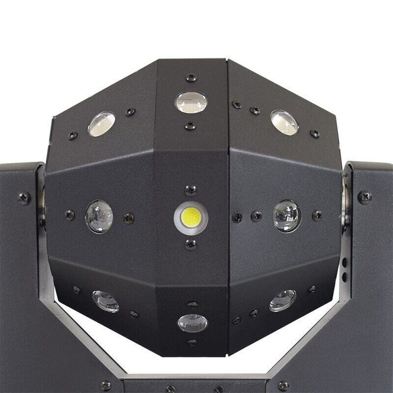 CRONY 16PCS*3W LED Moving Head Light with laser and Flash lamp Professional DJ Rotating Disco Ball Lights LED Beam Laser Strobe Moving Head - Edragonmall.com