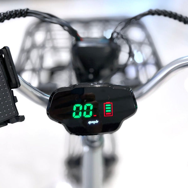 CRONY 22 Inch Ilan Princess Electric Car 350w 48v mid drive city electric bike removable lithium battery bicycle - Edragonmall.com