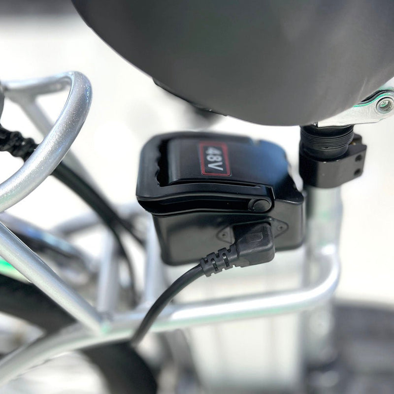 CRONY 22 Inch Ilan Princess Electric Car 350w 48v mid drive city electric bike removable lithium battery bicycle - Edragonmall.com