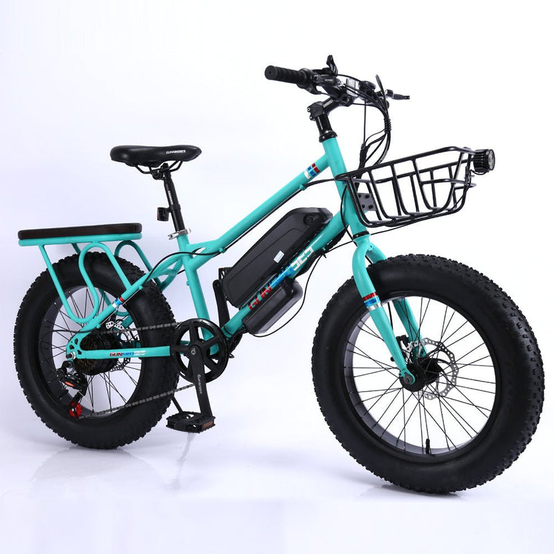 CRONY 22 inch sand electric vehicle Outdoor desert riding electric bicycle | cream color - Edragonmall.com
