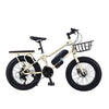 CRONY 22 inch sand electric vehicle Outdoor desert riding electric bicycle | cream color - Edragonmall.com