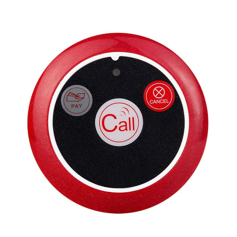 CRONY 3 Key Wireless Calling System Wireless Pager Calling System Restaurant Guest Paging System - Edragonmall.com