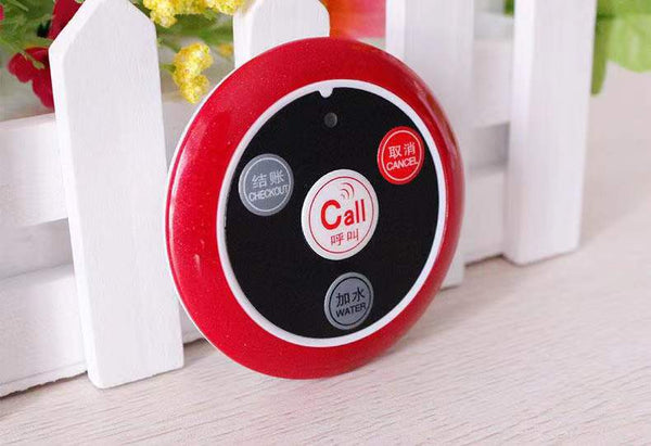 CRONY 3 Key Wireless Calling System Wireless Pager Calling System Restaurant Guest Paging System - Edragonmall.com