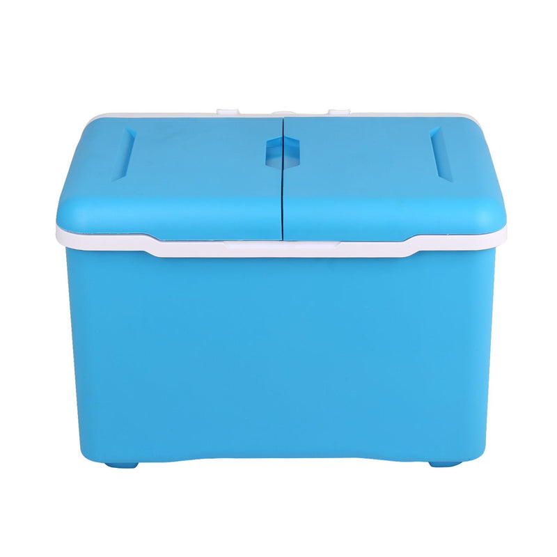 Crony 36L Hand pull refrigerator with BT speaker blue color - Edragonmall.com