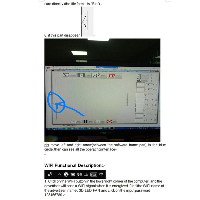 CRONY 3D AD 30CM Hologram Advertising WIFI+APP Advertising LED display Holographic Imaging Naked Eye Fan - Edragonmall.com