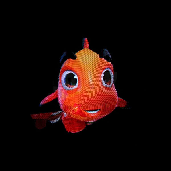 CRONY 3D AD 30CM Hologram Advertising WIFI+APP Advertising LED display Holographic Imaging Naked Eye Fan - Edragonmall.com