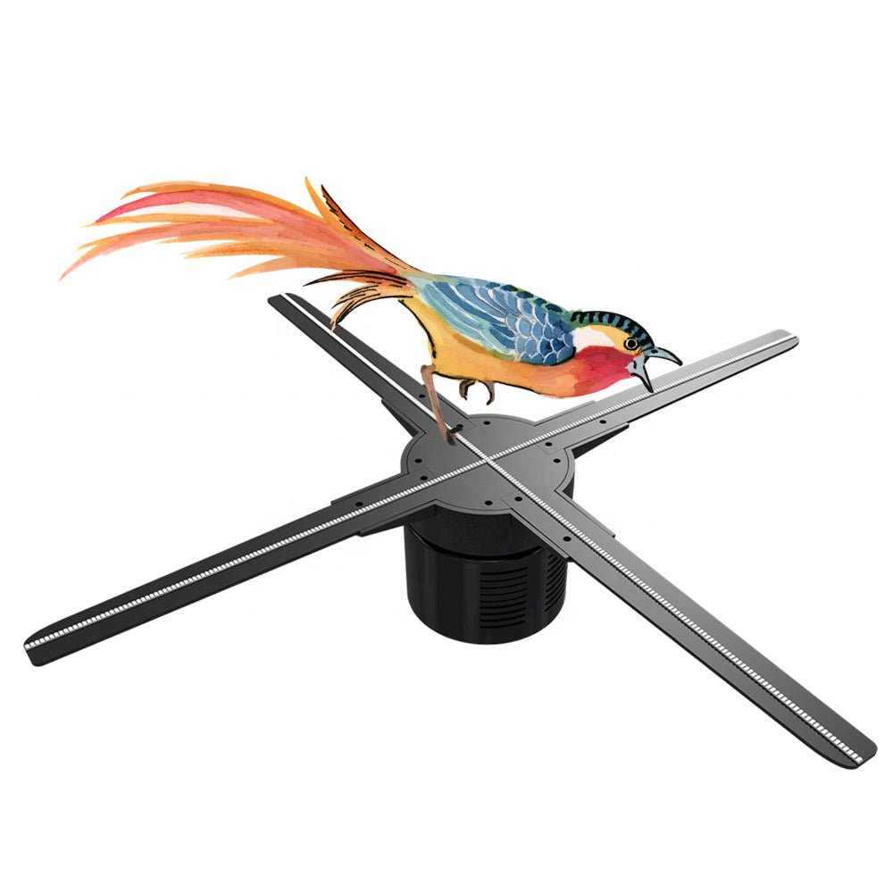 CRONY 3D Hologram Advertising 65cm Fan Screen with Stitching WiFi APP ...