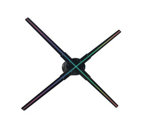 CRONY 3D Hologram Advertising 65cm Fan Screen with Stitching WiFi APP Control 3D holographic Fan 3D Advertising LED display Can be combined