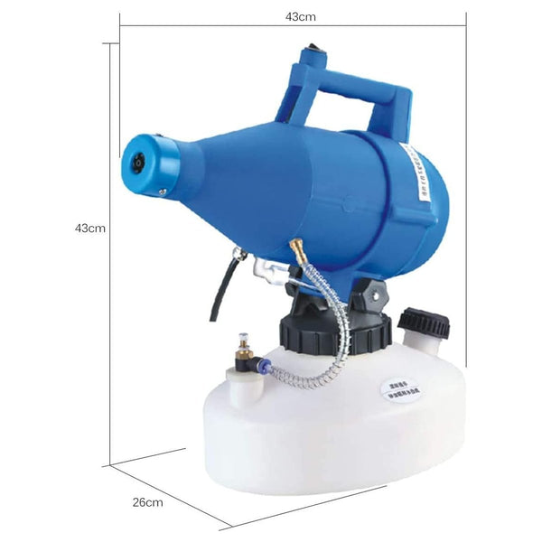 CRONY 4.5 Ltr Portable Electric Sprayer, Ultra-Low Capacity Atomizer, for Farm, Hotel, School - Edragonmall.com