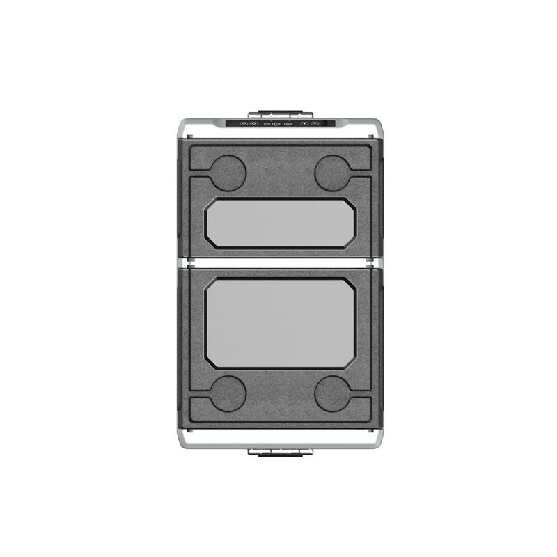 CRONY 45L GL45 Double door double temperature system Car Refrigerator without battery - Edragonmall.com