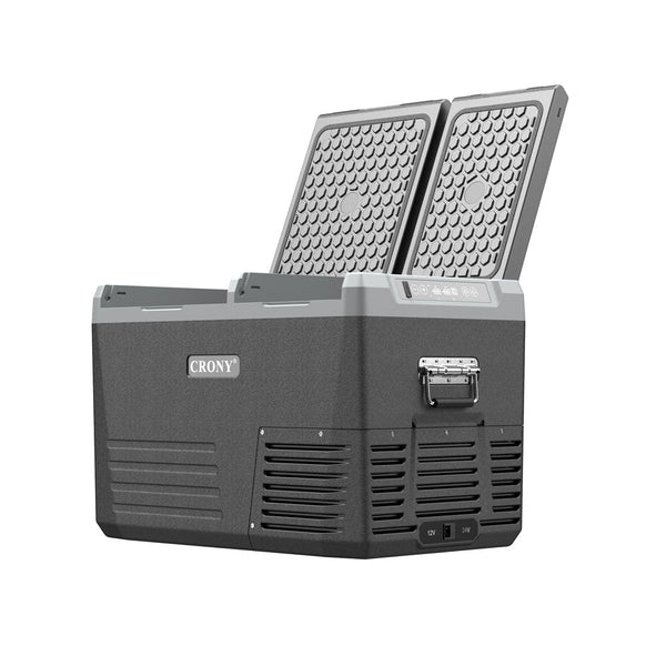CRONY 45L GL45 Double door double temperature system Car Refrigerator without battery - Edragonmall.com