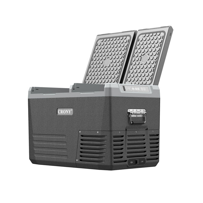 CRONY 45L GL45 Double door double temperature system Car Refrigerator without battery - Edragonmall.com