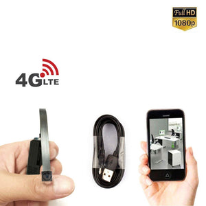 CRONY 4G W3-T Super Mini Wireless Camera Connection HD 1080P BVCAM Remote View Slot Microphone Audio Camcorder
