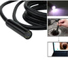 CRONY 5M USB Wire Endoscope Camera Waterproof USB Endoscope Inspection Camera for Parts Length 5m Lens Diameter: 9mm | Black - Edragonmall.com