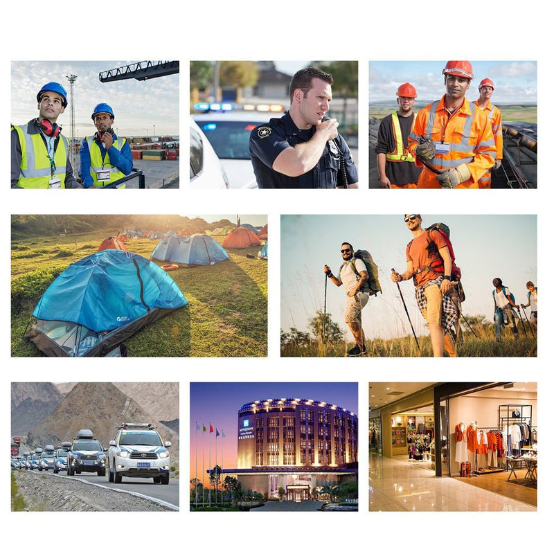 Crony 5W CN-988 Handheld Long Distance UHF/VHF Walkie Talkies Two-way Radios - Edragonmall.com