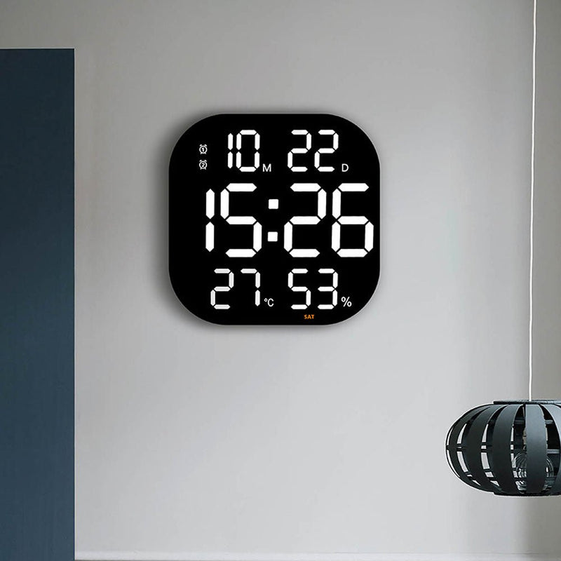 CRONY 6632 Living room countdown timer gym wall clock led acrylic decoration creative large electronic clock wall hanging - Edragonmall.com