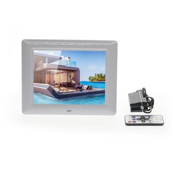 Crony 7 Inch HD Digital Photo Frame, 10GB Storage, Supports Remote Control Player Stereo MP3 Time - Edragonmall.com