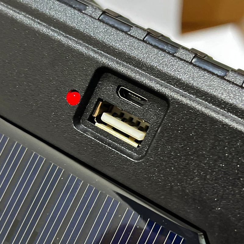 CRONY 7LED-83COB Solar Working Lamp Solar Rechargeable Cob Led Flashlight - Edragonmall.com