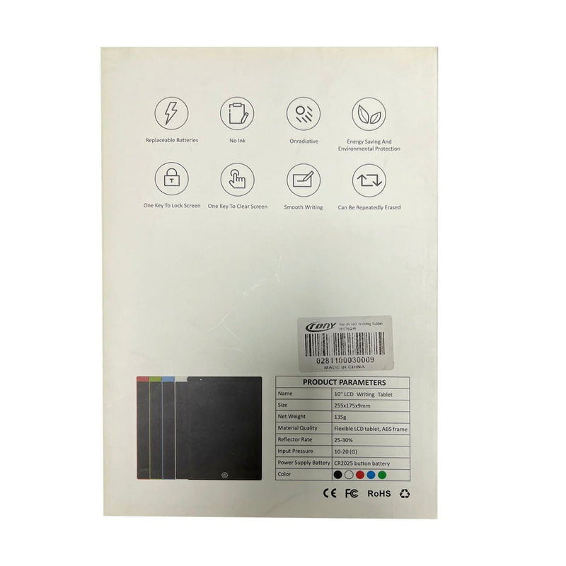 CRONY 8.5 10 12inch LED Writing Tablet Writing Doodle Board 3D LED Luminous Magic Drawing Pad Toys Erasable Sketching Notepad - Edragonmall.com