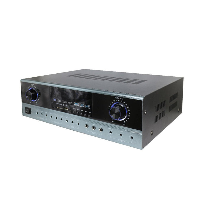 CRONY AV8600 Professional system Amplifier with BT sound system power amplifier home audio amplifier 120w with coaxial and optical input - Edragonmall.com