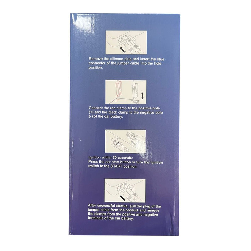 CRONY B03 Jumper Starter Car Charger jump Starter & Wireless Inflator Pump - Edragonmall.com