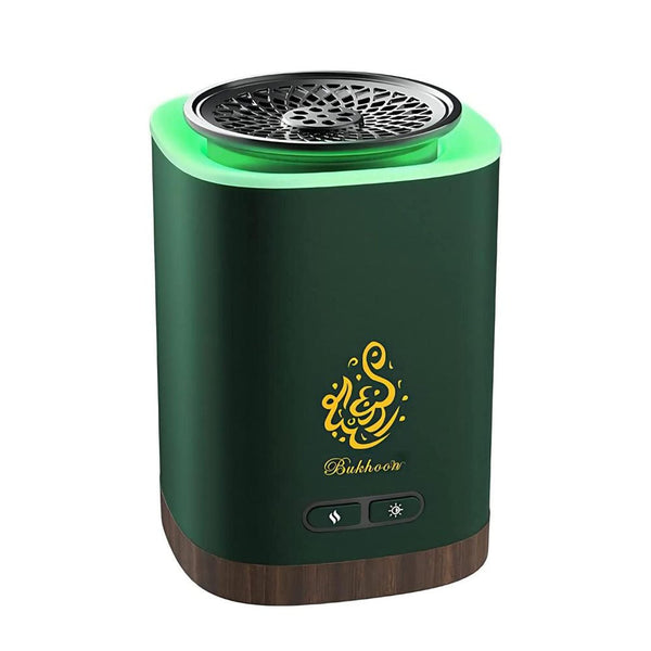 CRONY B17 Quadrate With Light Bukhoor Arabian Electronic Aromatherapy Incense Burner, Rechargeable LED Portable Electric Incense Burner Aromatherapy Machine - Edragonmall.com