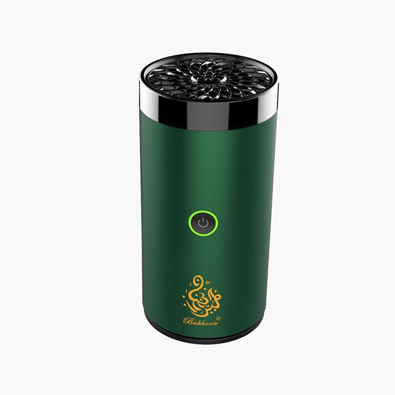 Crony B50 Car Bukhoor USB Type-C Power Bakhoor Rechargeable | Dark green - Edragonmall.com