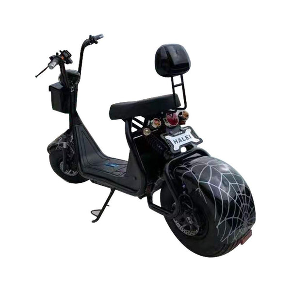 CRONY Big Harley BTSpeaker tyre Double Seat 2 wheel Electric motorcycle | Purple - Edragonmall.com