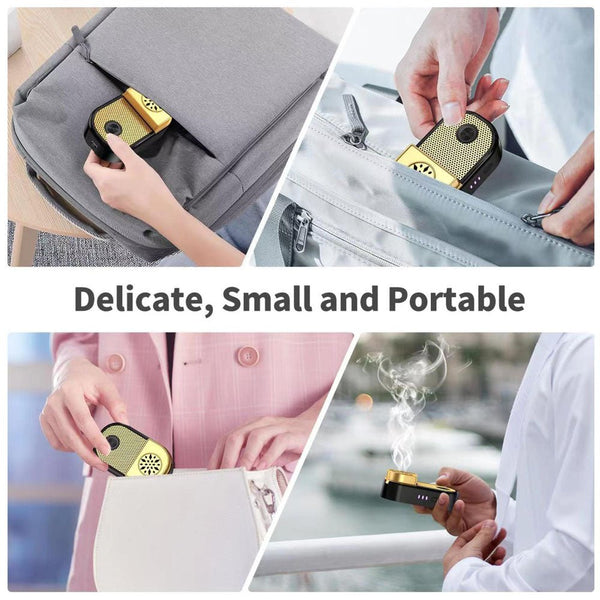 CRONY BK-28 Bukhoor Mini Car Incense Bakhoor Burner Rechargeable - Edragonmall.com