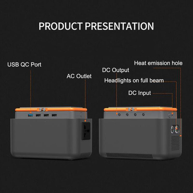 CRONY BS100 Portable Power Station 45000mAh outdoors camping travel hunting emergency battery 100w portable power generator emergency - Edragonmall.com