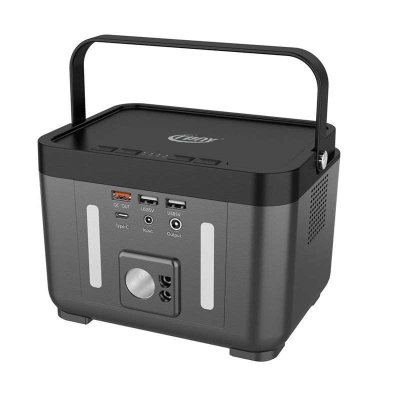 CRONY BS200 Portable Power Station With LED Lighting For Outdoor Camping - Edragonmall.com