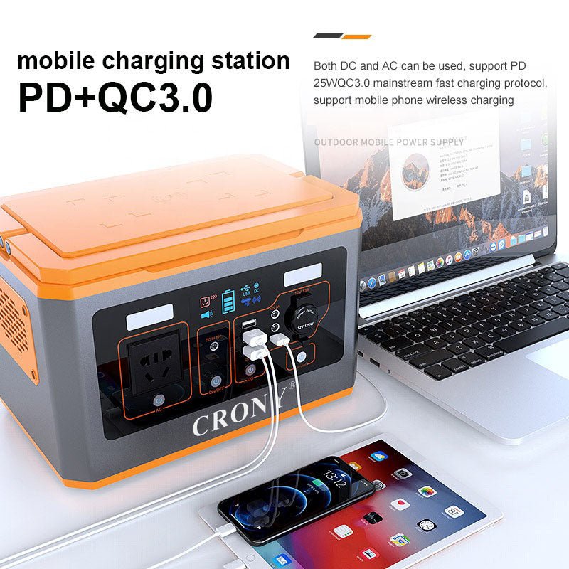 CRONY BS800 Portable Power Station portable router battery backup mini dc ups 24V 3A for outdoor activities with DC 5V/3A usb - Edragonmall.com