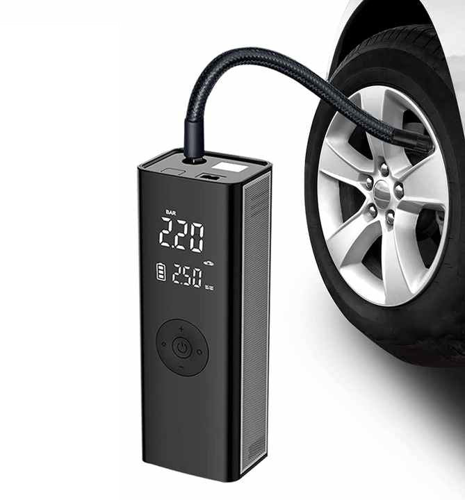 CRONY C0504023-5 Portable Electric Air Inflator Smart Touch Tyre Inflator Electric Portable 12V Air Compressor Pump