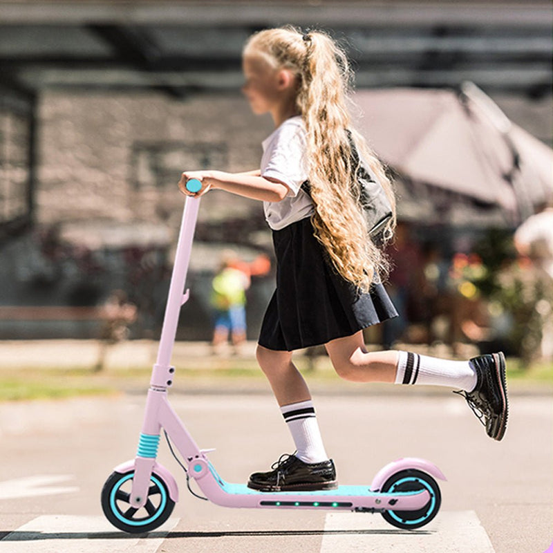 CRONY C4 XM 12KM/H Children Aluminium Folding electric scooter for children/Blue - Edragonmall.com