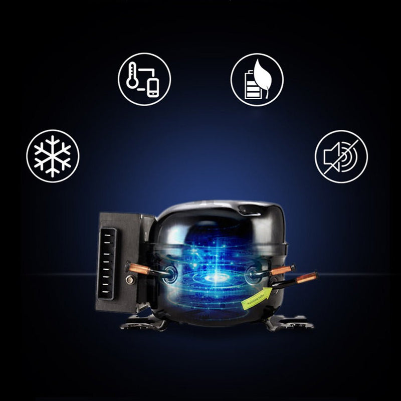 CRONY Car Refrigerator 10L Cold and Hot C10/DC/AC car cooler portable compressor small refrigerator - Edragonmall.com