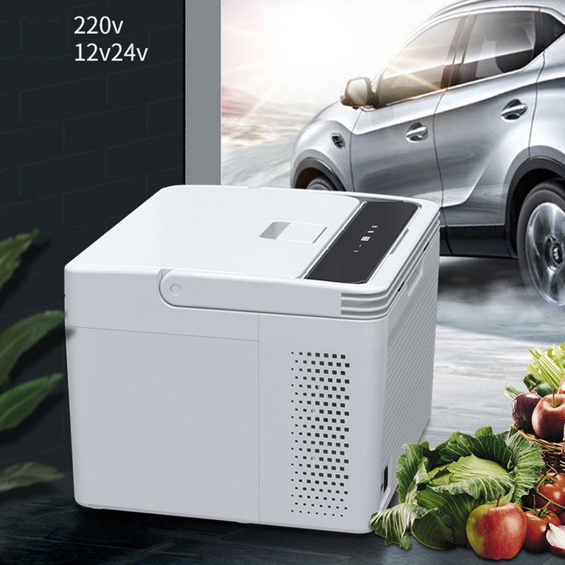 CRONY Car Refrigerator 10L Cold and Hot C10/DC/AC car cooler portable compressor small refrigerator - Edragonmall.com