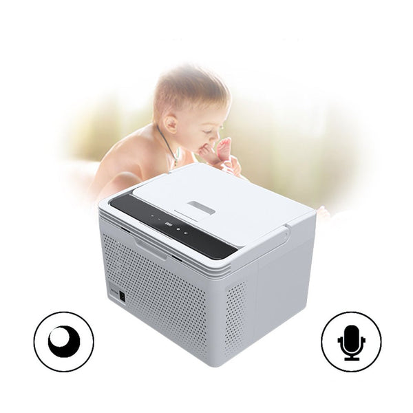 CRONY Car Refrigerator 10L Cold and Hot C10/DC/AC car cooler portable compressor small refrigerator - Edragonmall.com