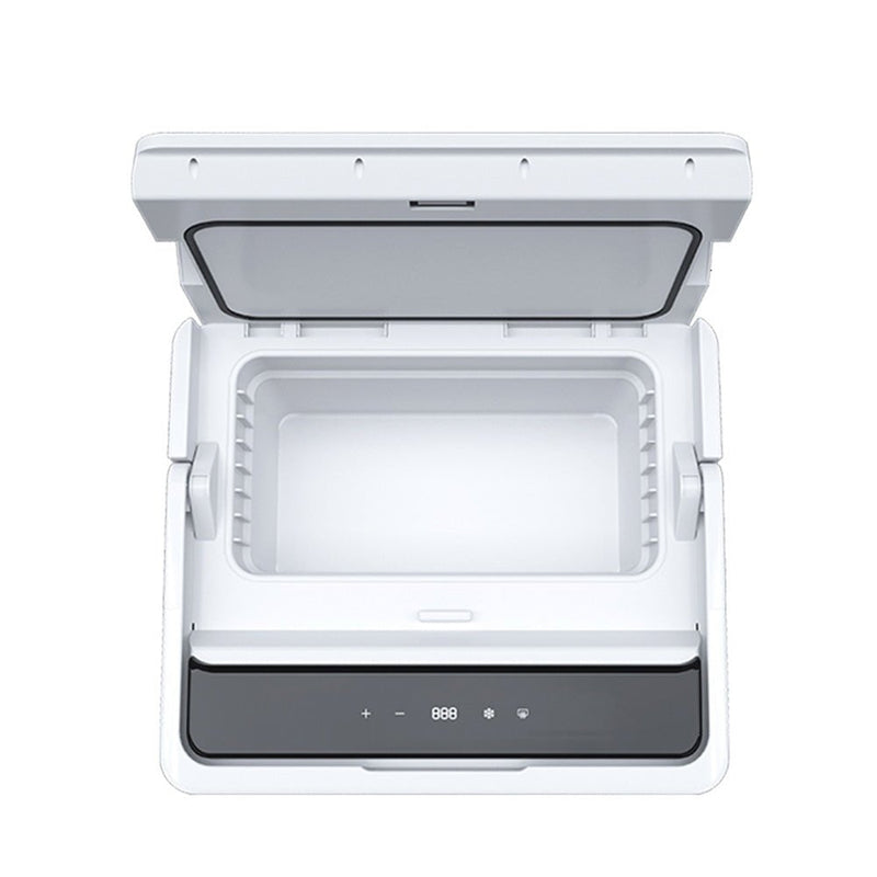 CRONY Car Refrigerator 10L Cold and Hot C10/DC/AC car cooler portable compressor small refrigerator - Edragonmall.com
