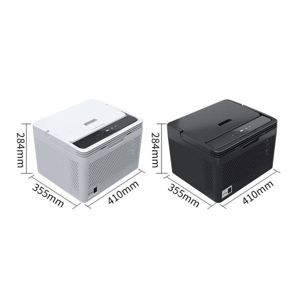CRONY Car Refrigerator 10L Cold and Hot C10/DC/AC car cooler portable compressor small refrigerator - Edragonmall.com