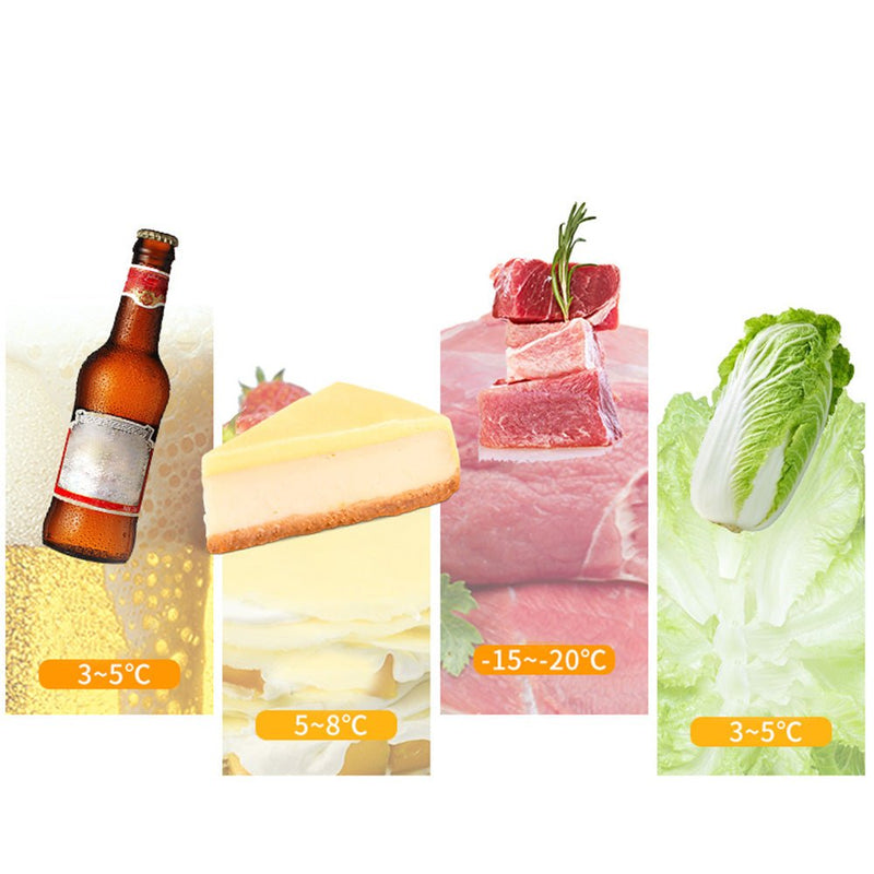 CRONY Car Refrigerator 10L Cold and Hot C10/DC/AC car cooler portable compressor small refrigerator - Edragonmall.com