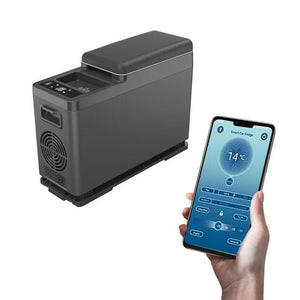 CRONY CF8 8L Vehicle Refrigerator with APP Car Refrigerator Freezer Small Fridge for Family Camping Cooler and Warmer
