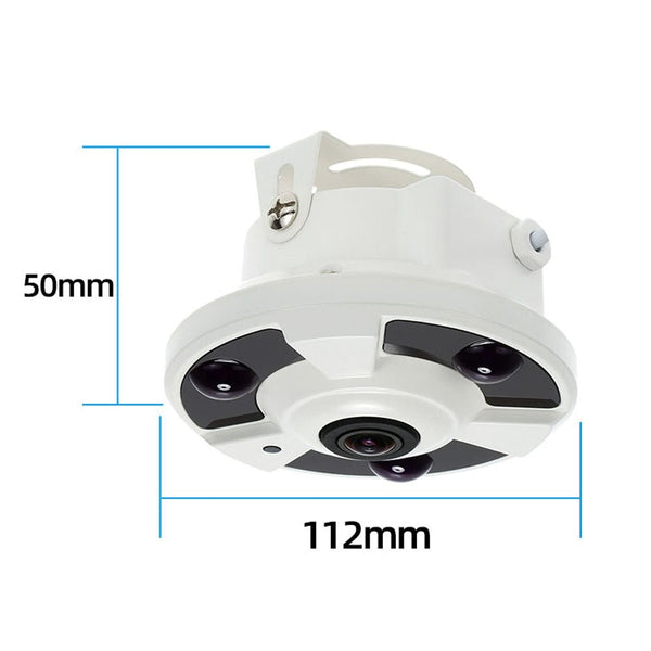 CRONY CN-6002 2MP Panoramic Camera 180 Wide Angle 1080P Fisheye AHD Security CCTV Camera - Edragonmall.com