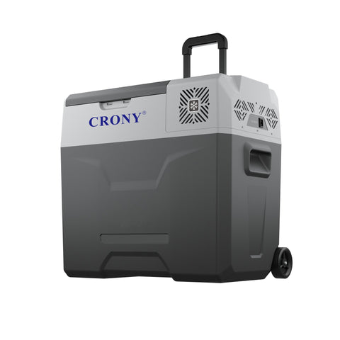 CX50/DC/AC Car Refrigerator With Drawbar 50L Truck Portable Freezer Cooler no battery