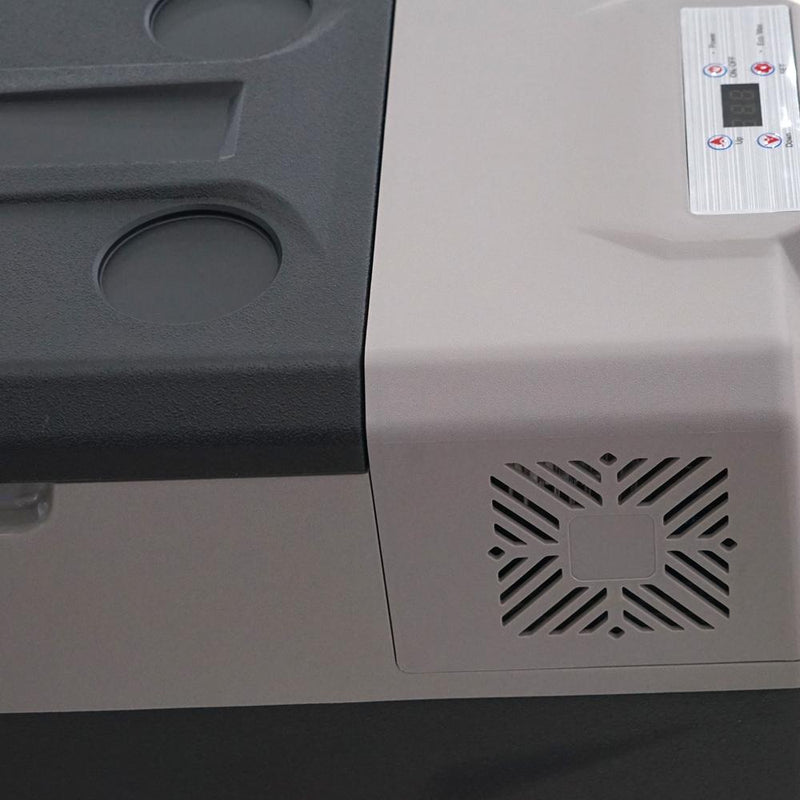 CX50/DC/AC Car Refrigerator With Drawbar 50L Truck Portable Freezer Cooler no battery